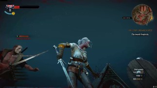 Ciri ryona + ragdoll default outfit - The Witcher 3