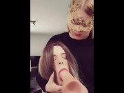 Preview 5 of Mistress Fiona and Her cute sissy slave (phone footage)
