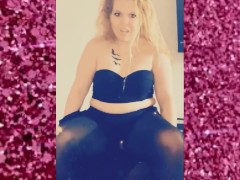 Going to my room. Pussy flashing, upskirt, boots, and pantyhose. Thigh high, nylon, stocking fetish.