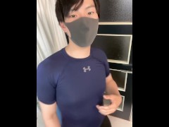 【チクニー】ぽっちゃりトレーニーが乳首をいじりドライーガズムする♡　乳首イキ　メスイキ　個人撮影　ノンケ　乳首いじり - Screenshot 1 of 16 - 男 オナニー