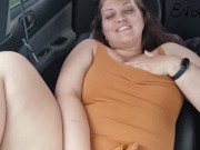 Preview 1 of I sucked a guy in the car, and he thanked me with some fresh cum, cumming in my mouth.