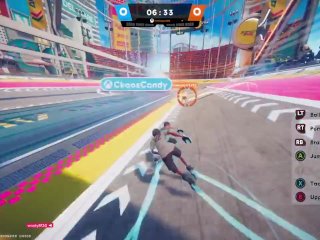 roller champion, cartoon, 60fps, role play
