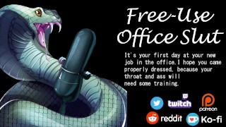 Your Office Is A Free Resource For Sultry Audio And Anal Training In ASMR