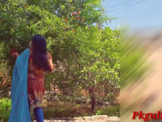 Desi Stepsister Fucked by her Stepbrother in Park Behn Ki Park me Chudai