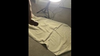 Shooting ropes of cum