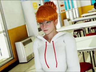 redhead, fetish, adult visual novel, homemade