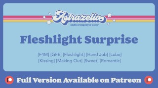 [Patreon exclusieve teaser] Fleshlight verrassing [Handjob] [Fleshlight] [Glijmiddel] [Vriendin]