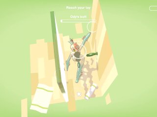 Odymos [LGBT Hentai game] Ep.2 fucking the ceiling lamp as anal plug