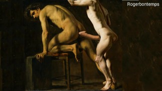 肌肉发达的希腊卡通动画