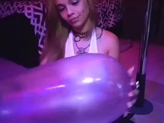 balloon fetish, exclusive, petite, milf