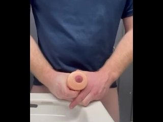 Cumming all over the Sink