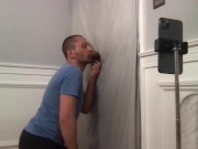Preview 5 of Thick D college dude comes to my glory hole
