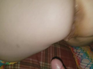 RAINBOW FISHNETS &RESTRAINTS - Mattie_getting fucked in the ass and doggstyle by Dirty