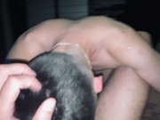 Preview 1 of Amateur gay sex with cum on asshole and creampie (blowjob)