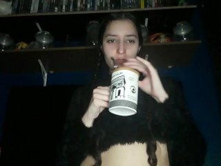 ASMR teasing you to see your hard dick