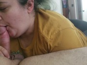 Preview 6 of Sucking thick dick and swallowing cum
