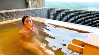 Mt. Fuji and hot springs from Yamanashi [Nachi Travel]