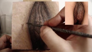 JOI DE PEINTURE ÉPISODE 9 - Cuisse