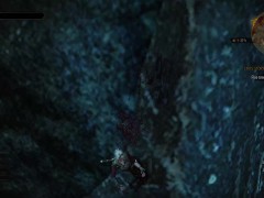 Ciri ryona - bitten by dogs + ragdoll dlc outfit - The Witcher 3 リョナ