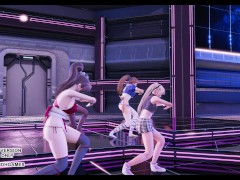 [MMD] Glide Marie Rose Mai Shiranui Tamaki Kasumi DOA Sexy Hot Erotic Dance 4K 60FPS