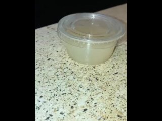 All of my cum from the month of May, just thawed it for cumplay