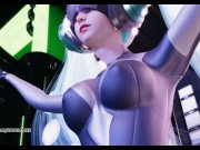 Preview 4 of [MMD] BaseDownLow Sona DJ Sexy Striptease 4K 60FPS League of Legends
