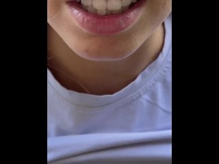 Risky Public Flashingwith POV Blowjob in old tourist castle - Fitness_Girl