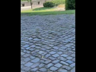 Risky Public Flashing with POVBlowjob in Old Tourist Castle - FitnessGirl