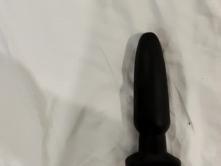 it hurts, butt plug, home anal, amateur anal