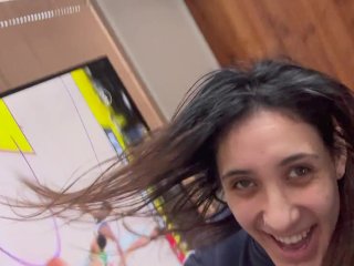 BALENCI BBY VLOG - ROUGH SEX, NBA_FINALS, ROADHEAD WITHTWO CUMSHOTS