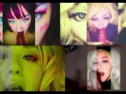 Preview 6 of Goddess Lana Hot Sensual Dildo Sucking Compilation 1