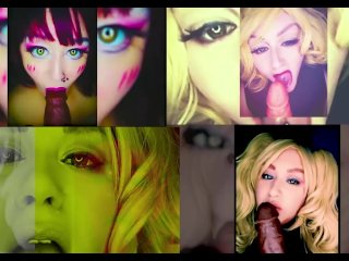 Goddess Lana HotSensual Dildo Sucking Compilation 1