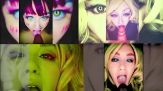 Göttin Lana Heißer Sinnlicher Dildo Saugen Zusammenstellung 1