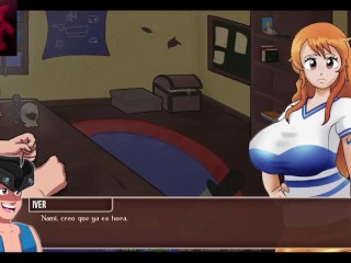 Game pirate "One piece game hentai"- teniendosexo salvaje_con nami