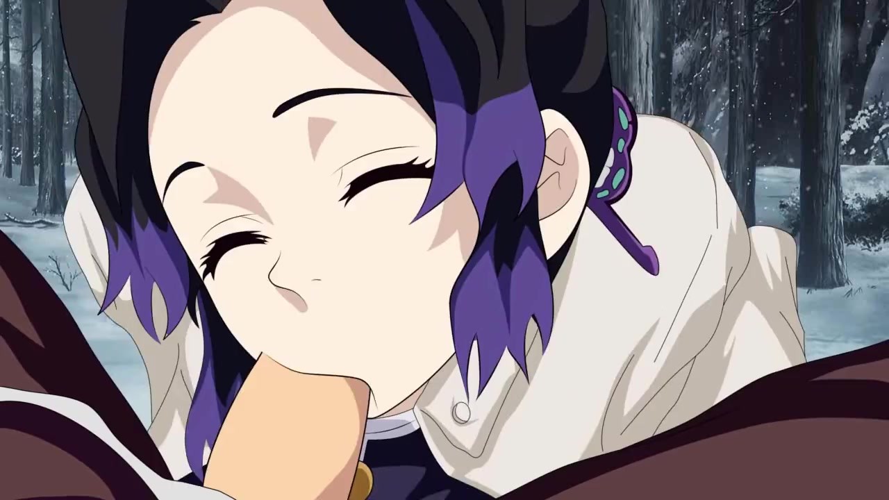 Shinobu giving head