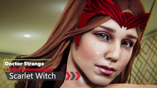 Scarlet Witch Lite Version Of Doctor Strange In The Multiverse Of Madness