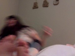 Sexy Brunette Foot and Sneeze Fetish