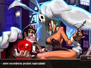 hentai game, latin, skullgirls, big boobs
