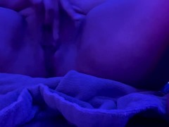 Thick girl rubbing pussy.. volume up to hear my sweet soft moans 