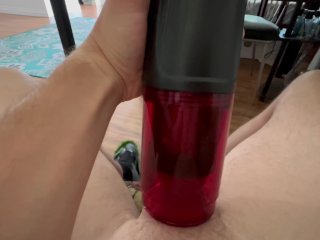 Testing my new 10 Rotating Automatic Masturbator RASENGAN from Sohimi.