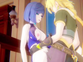 Yelan Genshin Impact 3D_HENTAI V2 Part2/4