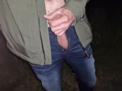 WALKING with my COCK OUT IN PUBLIC