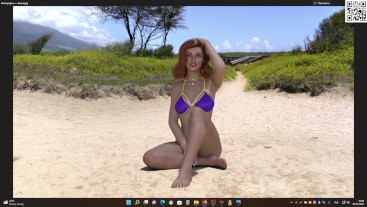 Знакомство с моей игрой - "Friends", DAZ Studio, Rendering, Ren'Py