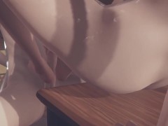 Hentai Uncensored 3D - Kano Footjob