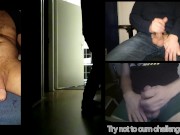 Preview 3 of 3 straight guys do try not to cum challenge while watching gays pounding on live Webcam