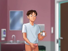 Summertime Saga: Guy Can't Get His Dick Hard For Semen Examination-Ep161