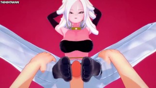 Hentai POV Füße Android 21 Majin Dragonball Z