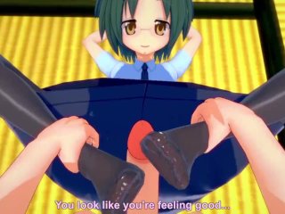 Hentai POV Feet Yui Narumi Lucky Star