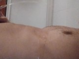 PISSING IN SHOWER - I DRINK PISS AND CUM ON MY SELF