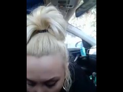 Video Sexy Street Bitch Picked Up for a Mouthful of Cum